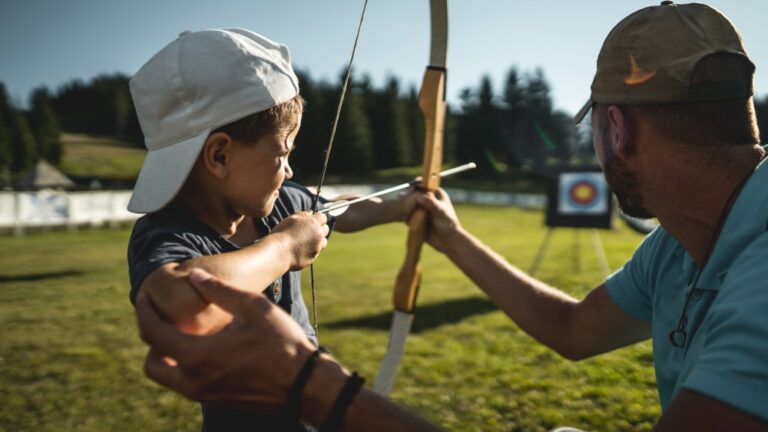 Tir arc enfant